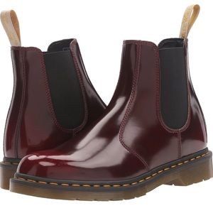 **New** Red Dr. Martens Chelsea Boots